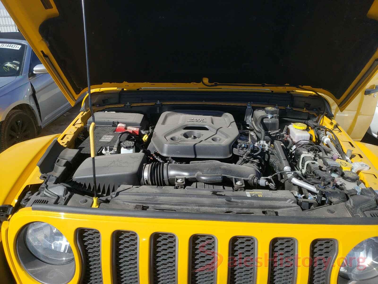 1C4HJXFNXKW603517 2019 JEEP WRANGLER