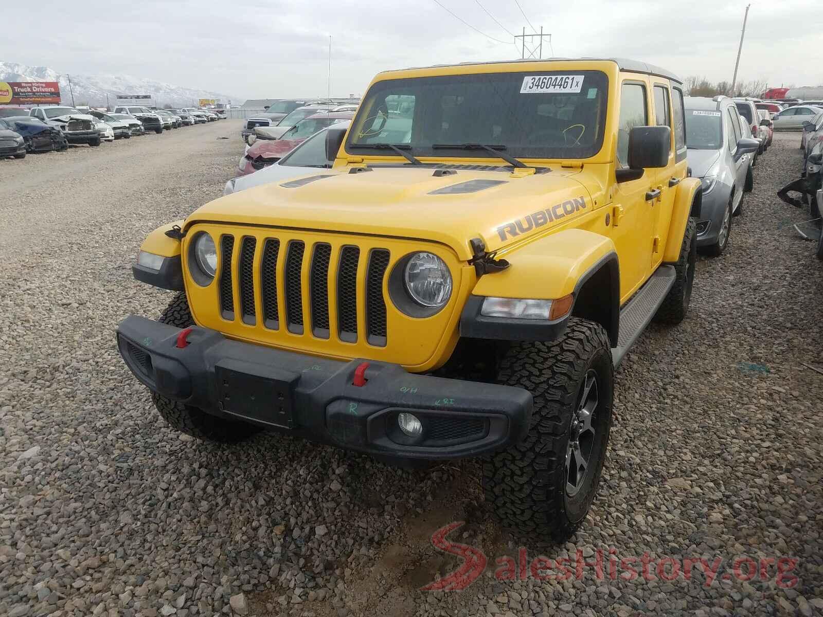 1C4HJXFNXKW603517 2019 JEEP WRANGLER