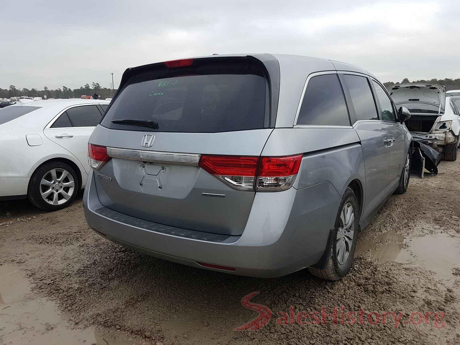 5FNRL5H34GB032522 2016 HONDA ODYSSEY