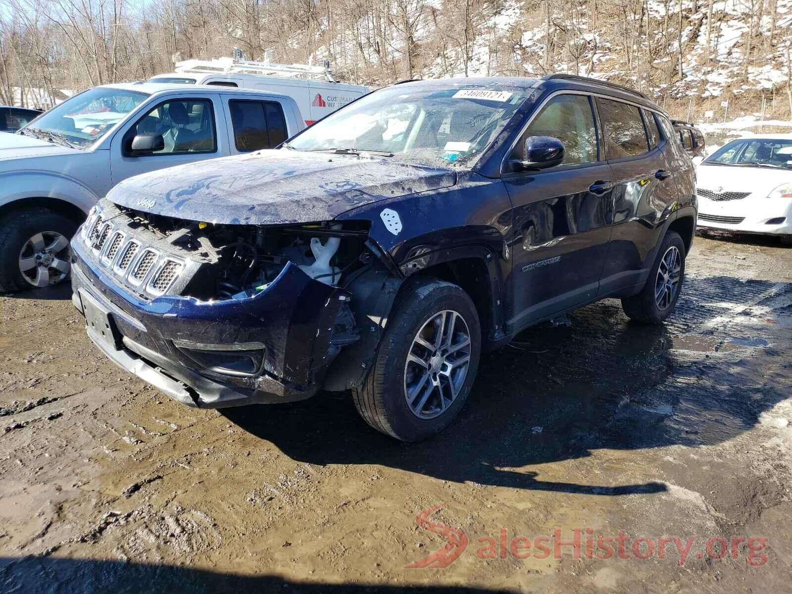 3C4NJDBB2HT666106 2017 JEEP COMPASS