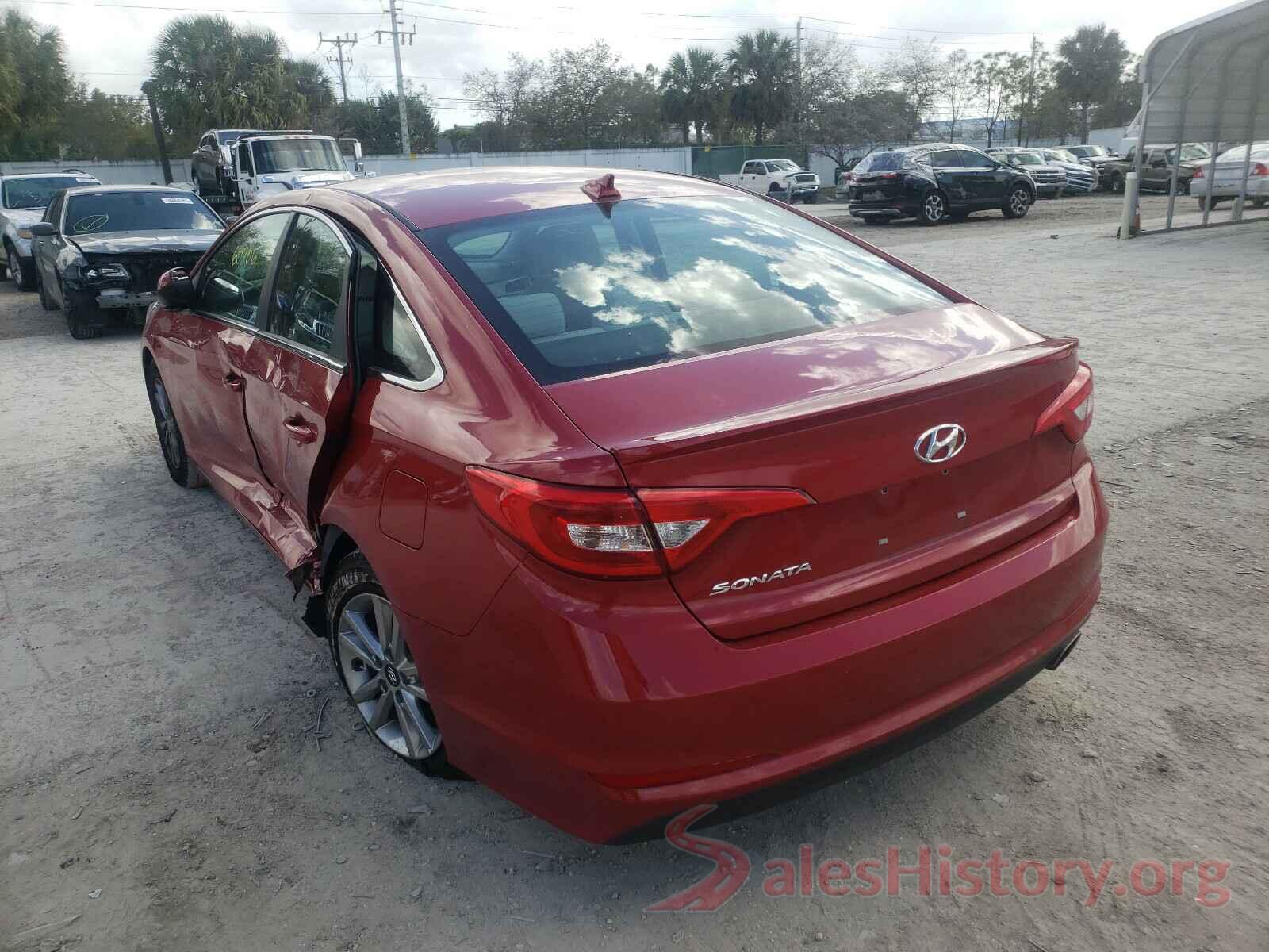 5NPE24AF8HH568666 2017 HYUNDAI SONATA