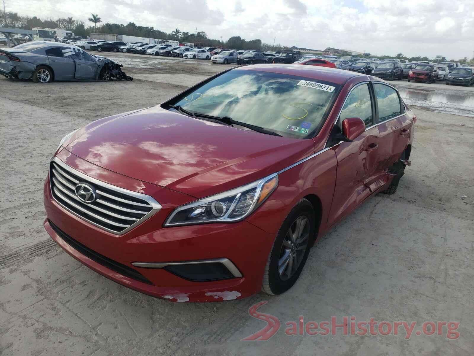 5NPE24AF8HH568666 2017 HYUNDAI SONATA