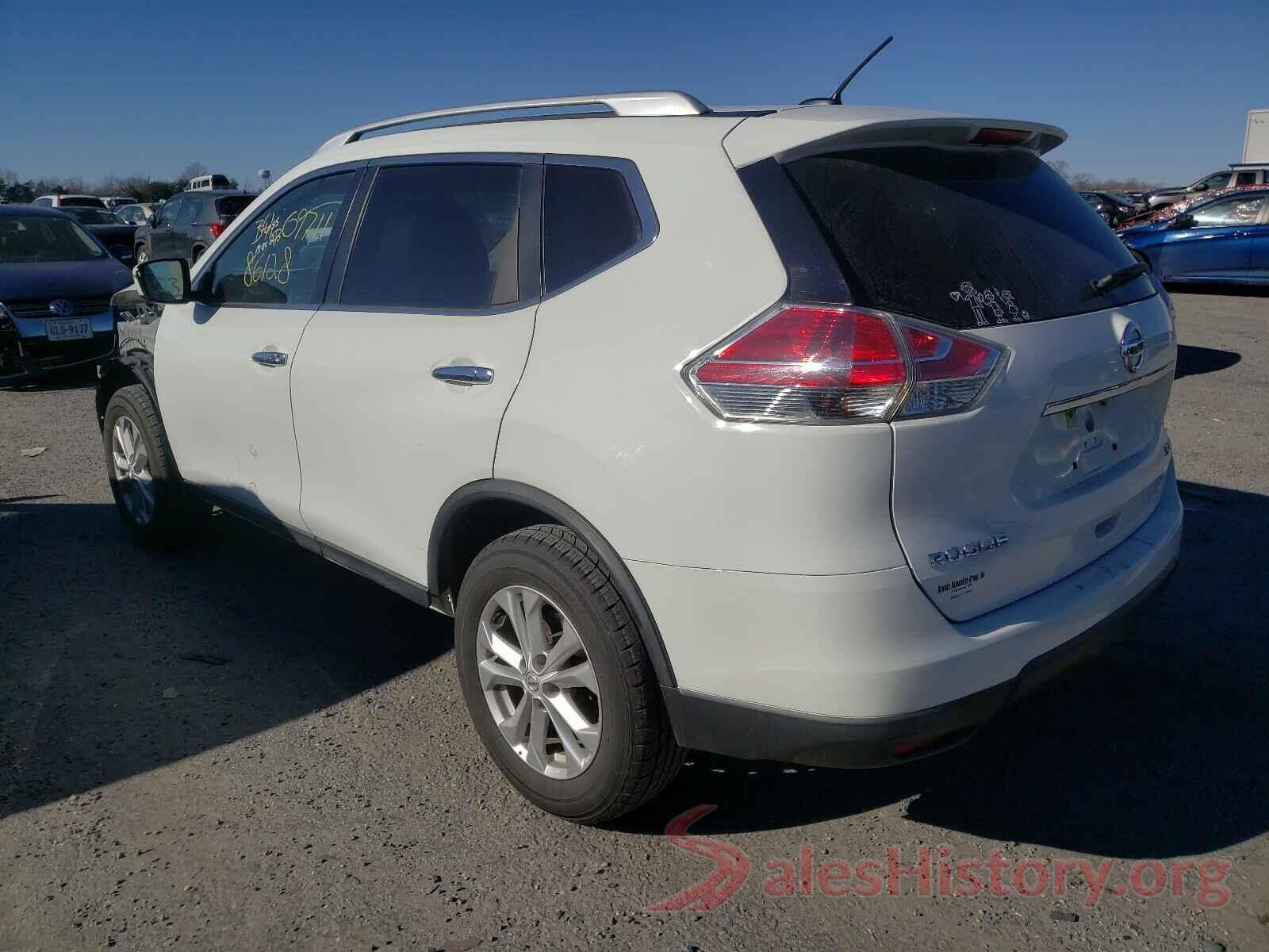 KNMAT2MV1GP707106 2016 NISSAN ROGUE