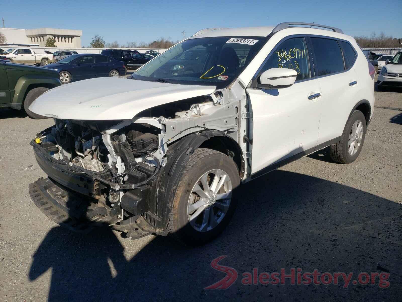 KNMAT2MV1GP707106 2016 NISSAN ROGUE