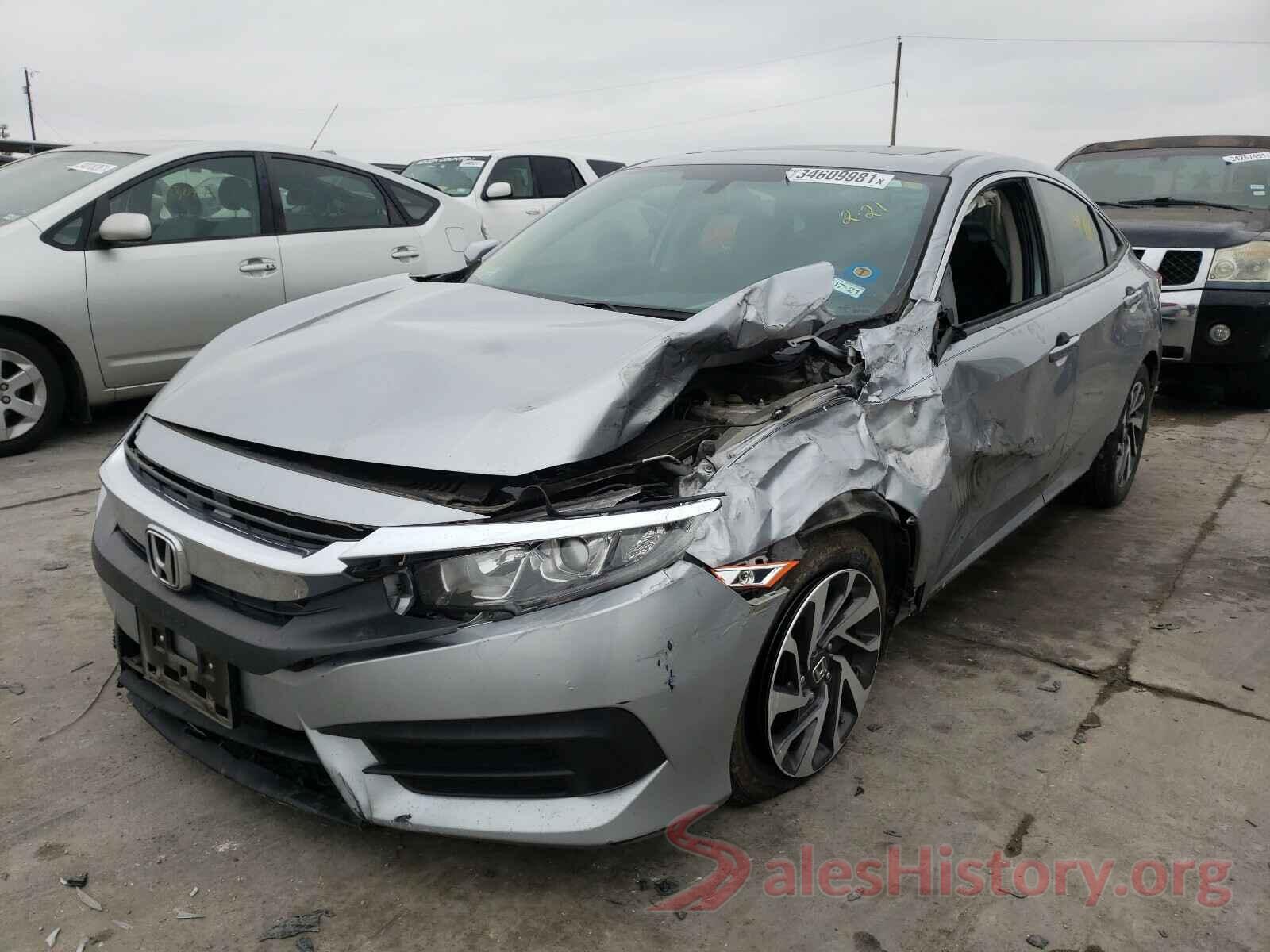 19XFC2F7XGE074500 2016 HONDA CIVIC