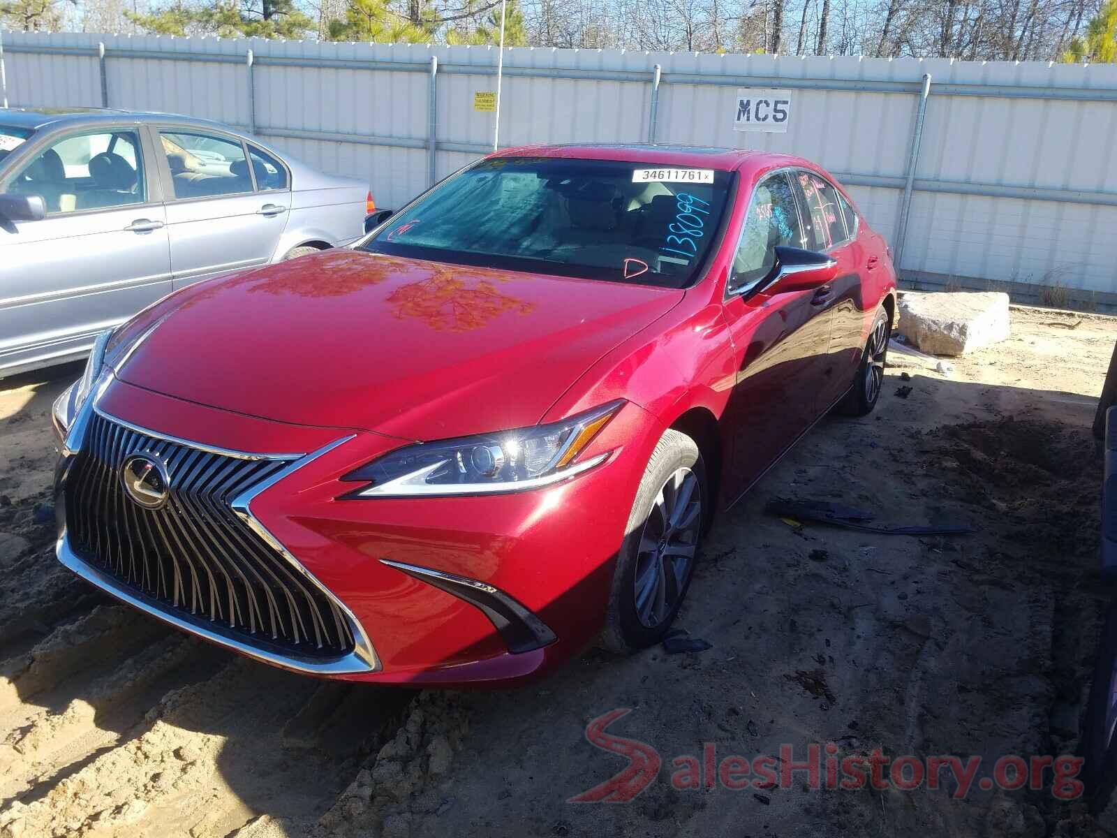 58ACZ1B14LU075395 2020 LEXUS ES350