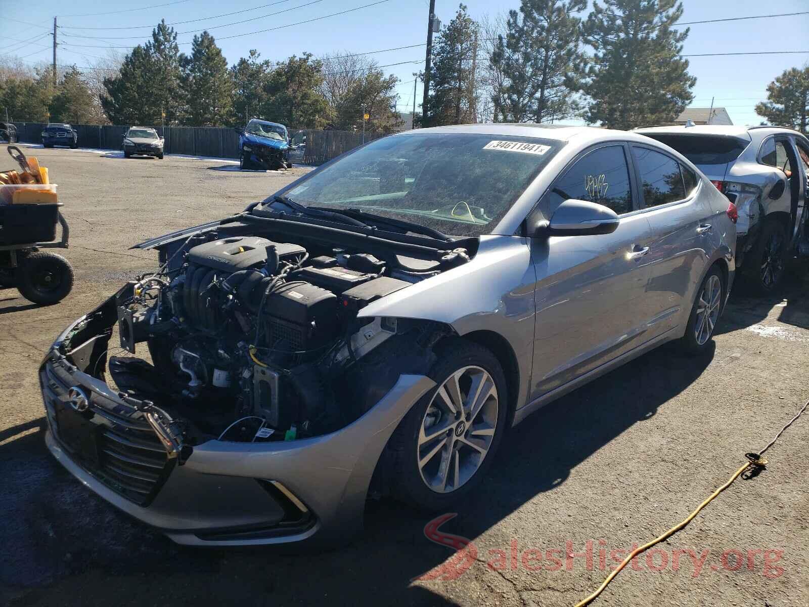 5NPD84LF4HH104071 2017 HYUNDAI ELANTRA