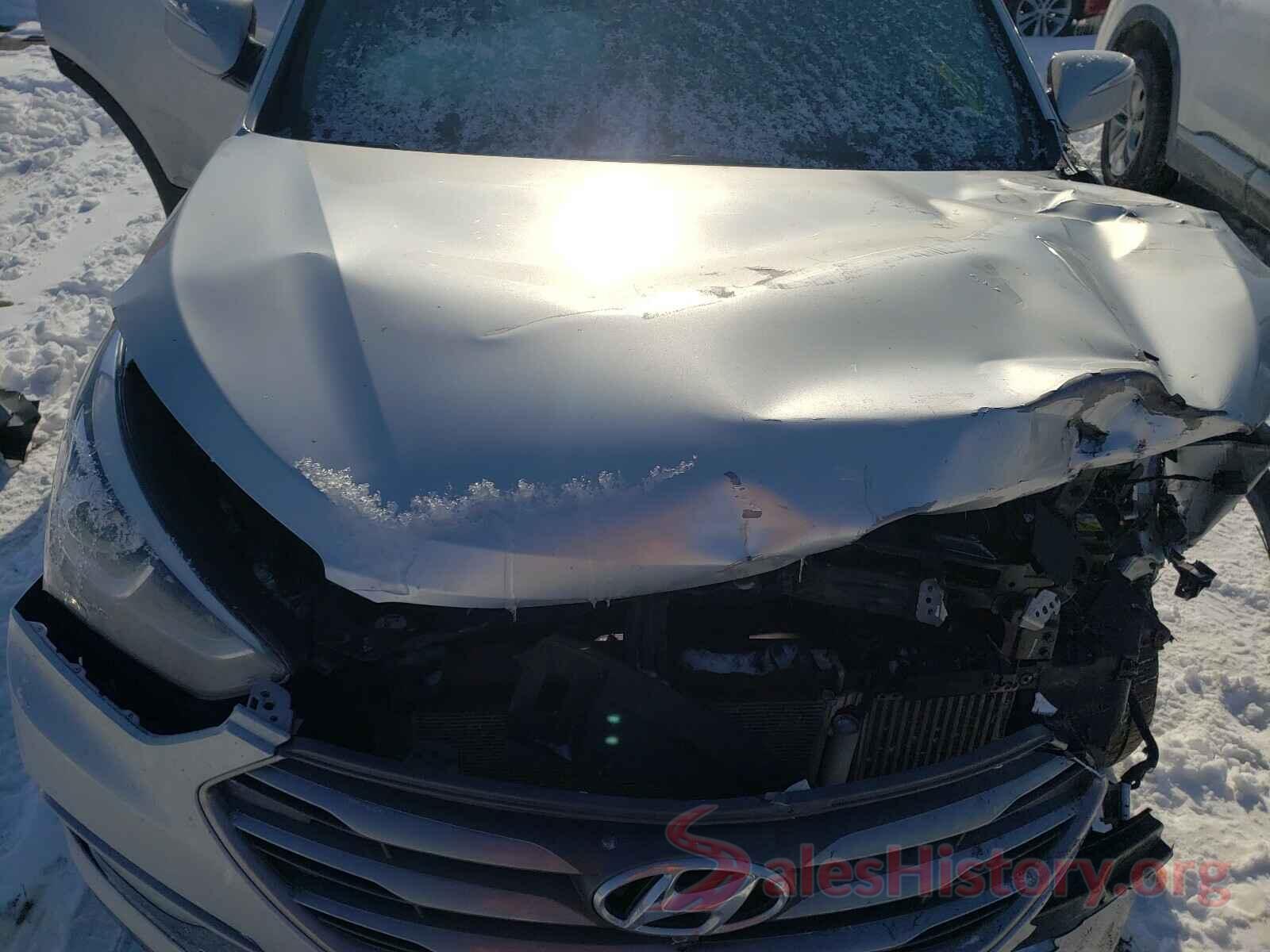 5XYZWDLA8HG445349 2017 HYUNDAI SANTA FE