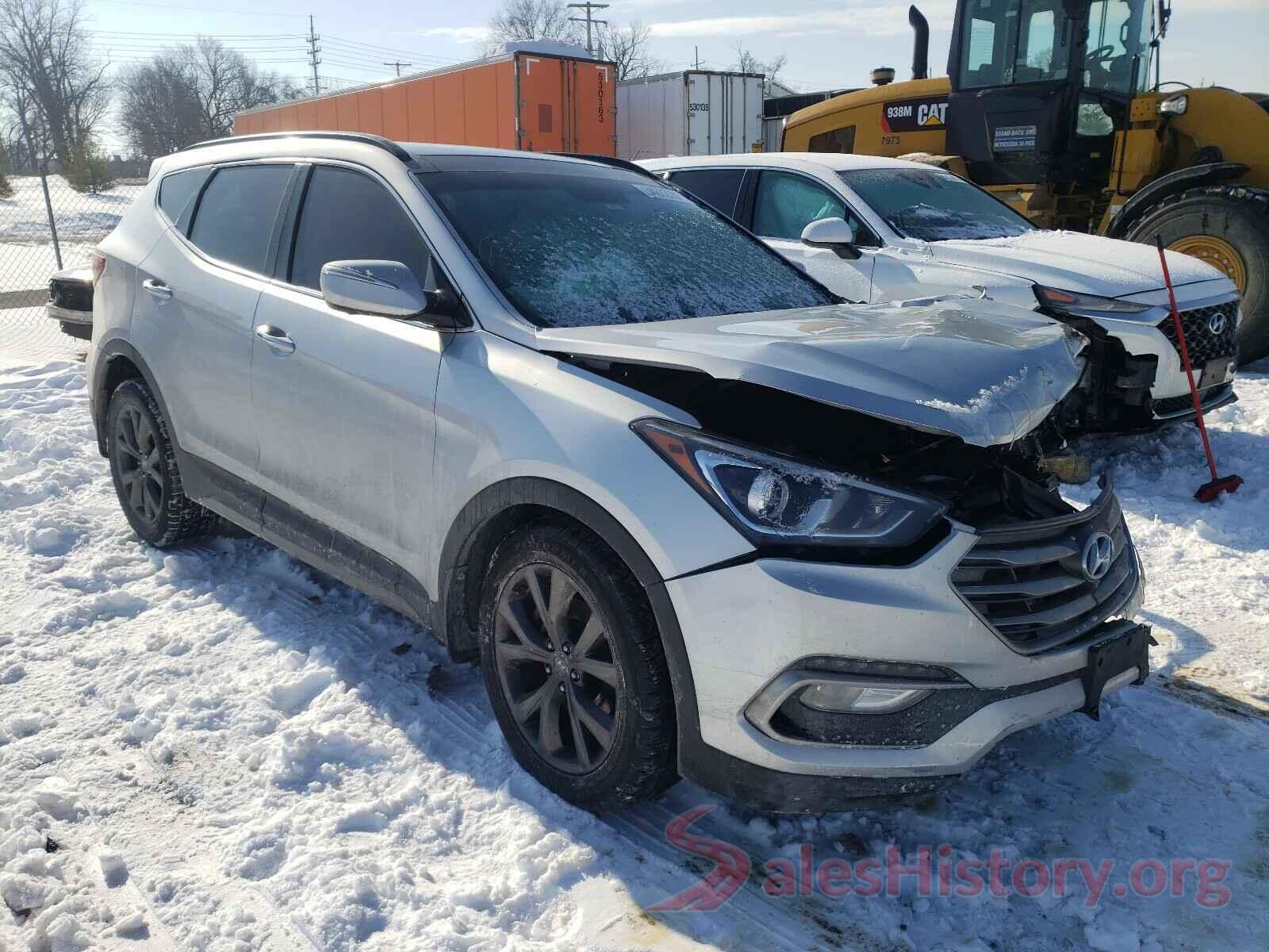 5XYZWDLA8HG445349 2017 HYUNDAI SANTA FE