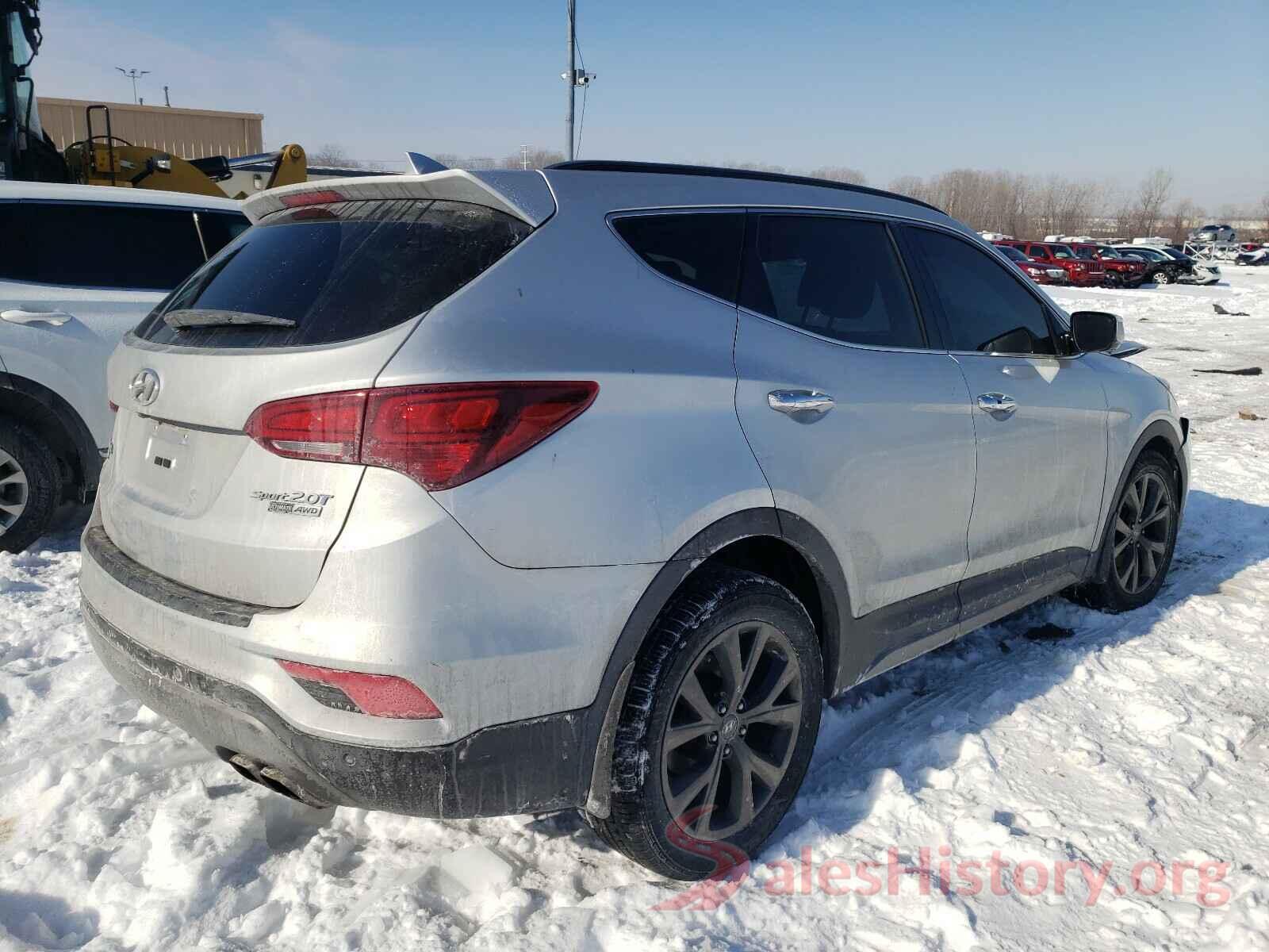 5XYZWDLA8HG445349 2017 HYUNDAI SANTA FE