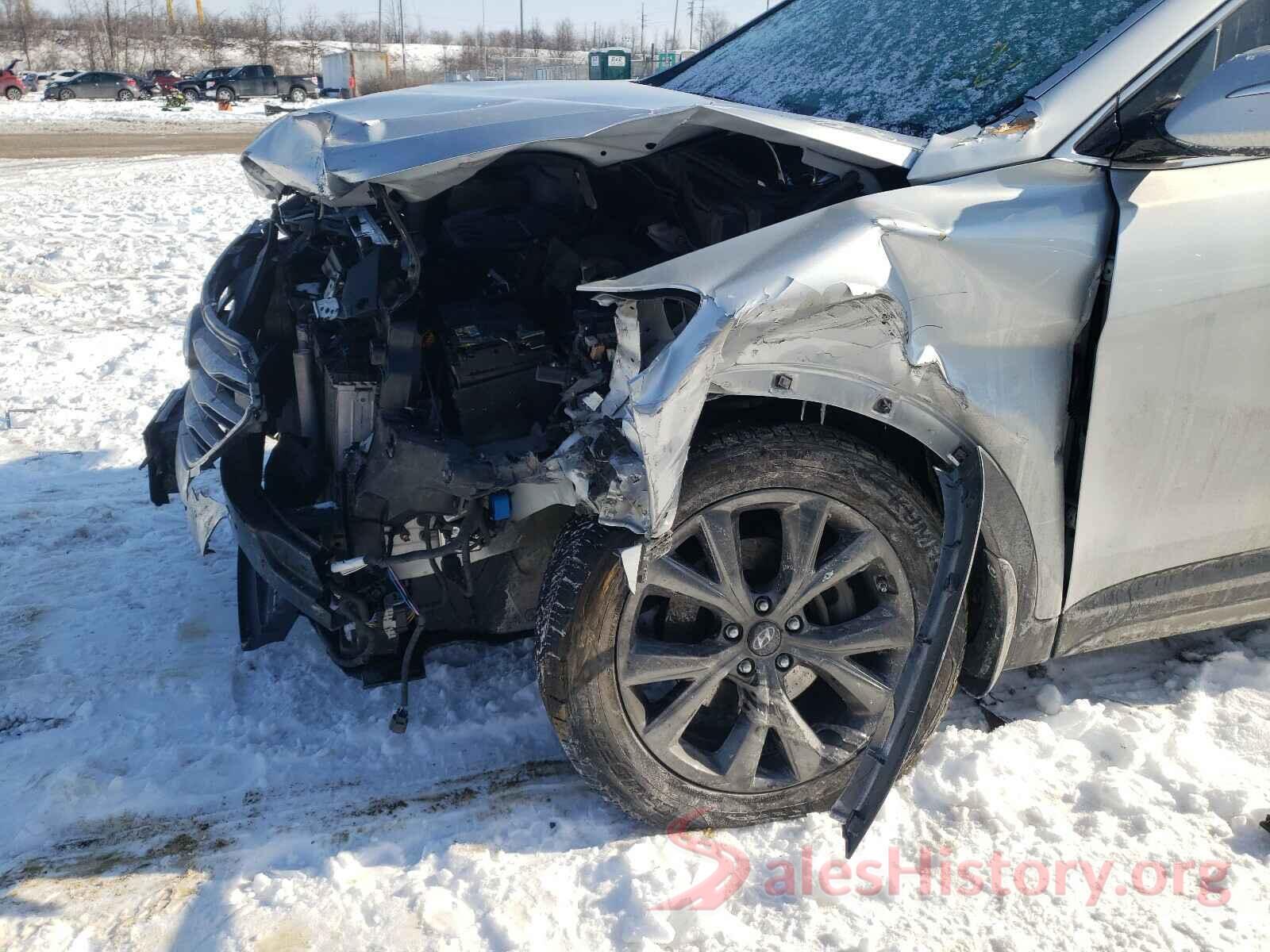 5XYZWDLA8HG445349 2017 HYUNDAI SANTA FE