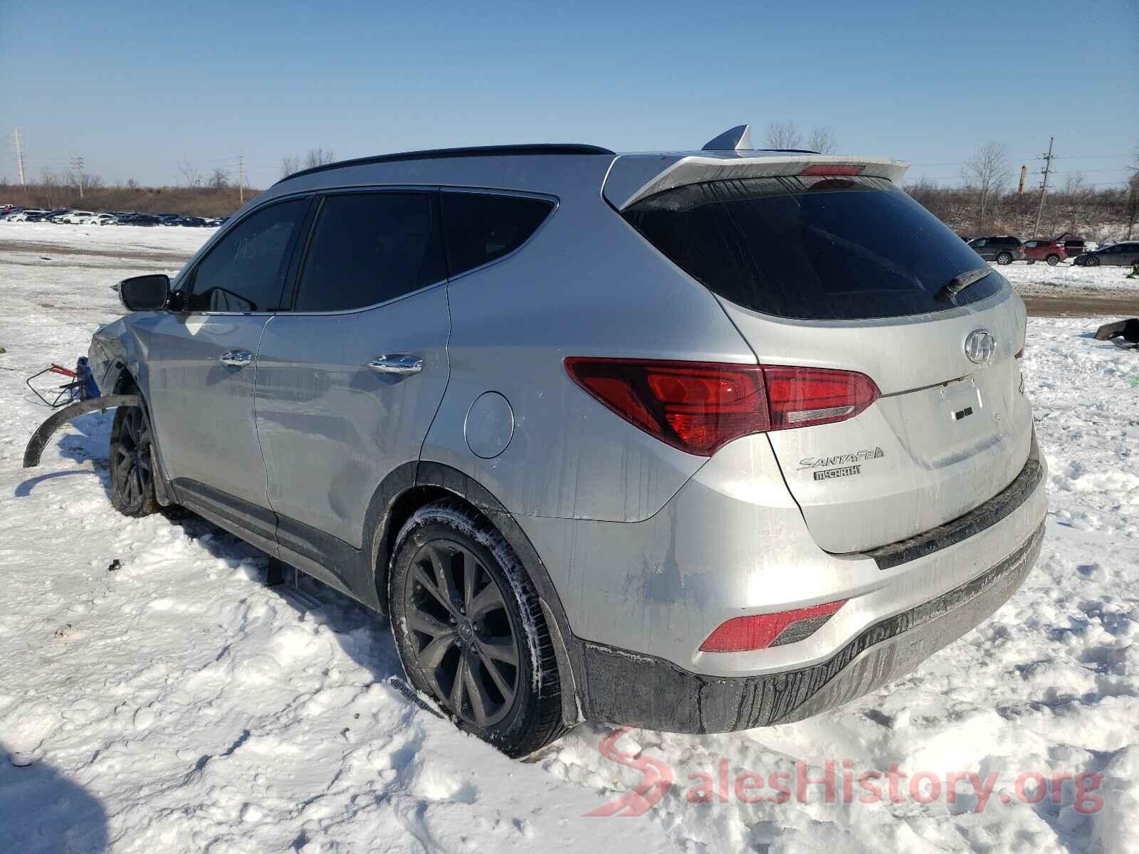 5XYZWDLA8HG445349 2017 HYUNDAI SANTA FE