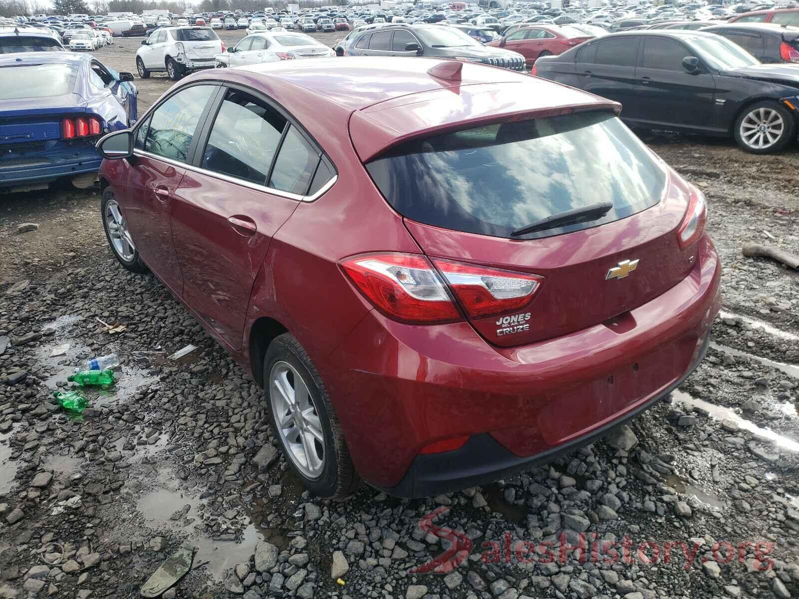 3G1BE6SM0JS654786 2018 CHEVROLET CRUZE