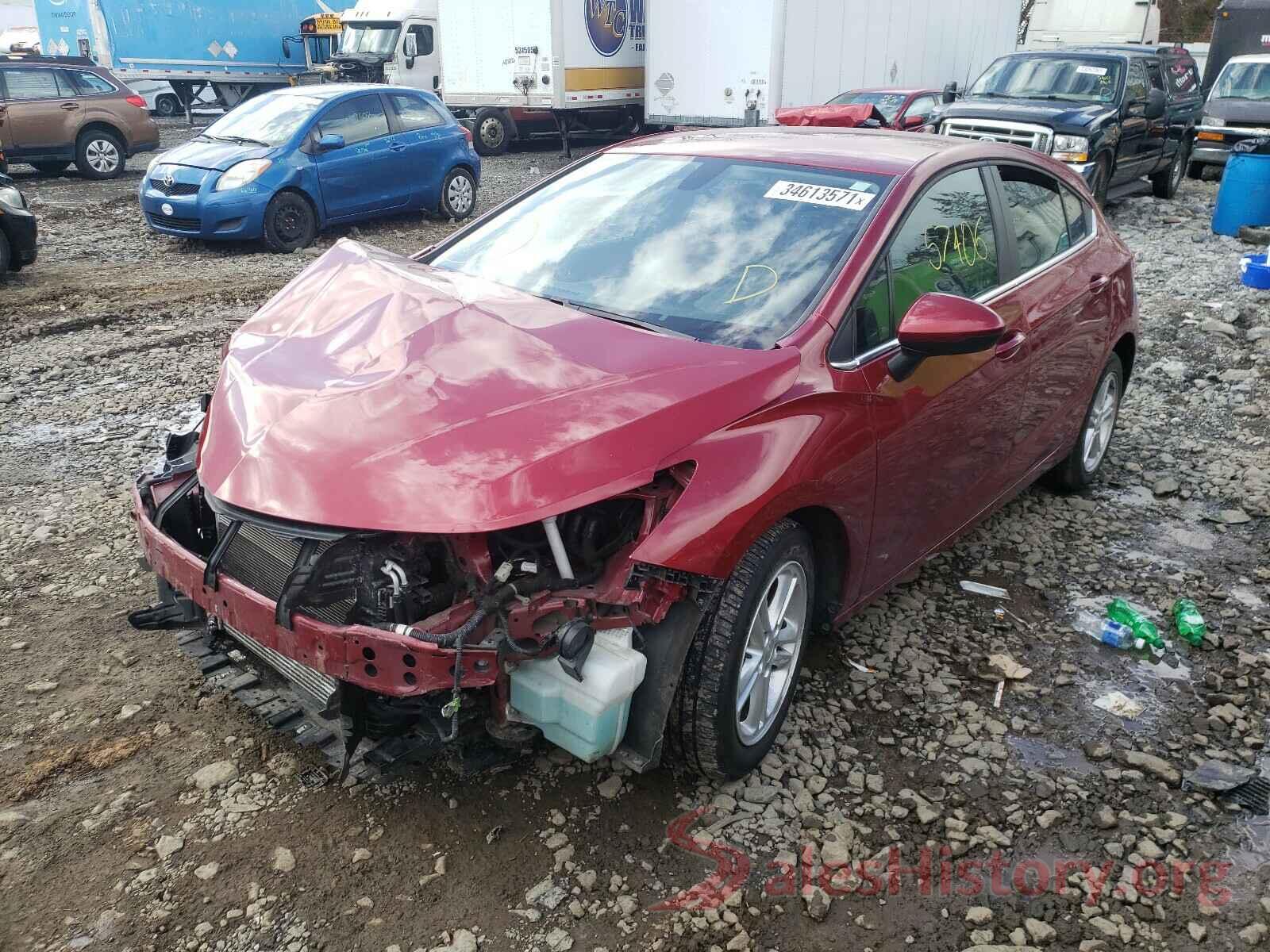 3G1BE6SM0JS654786 2018 CHEVROLET CRUZE