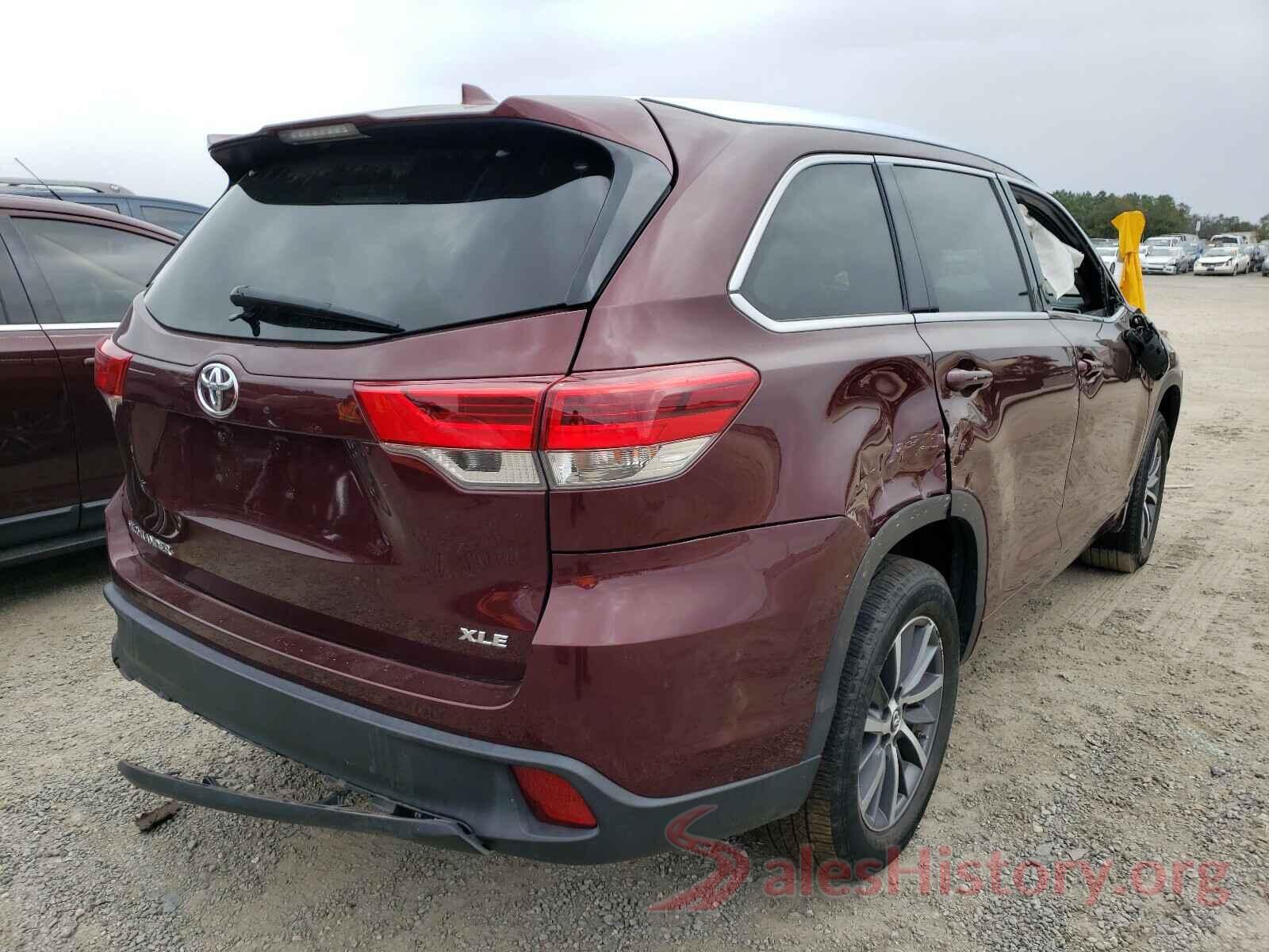 5TDKZRFH3HS223285 2017 TOYOTA HIGHLANDER