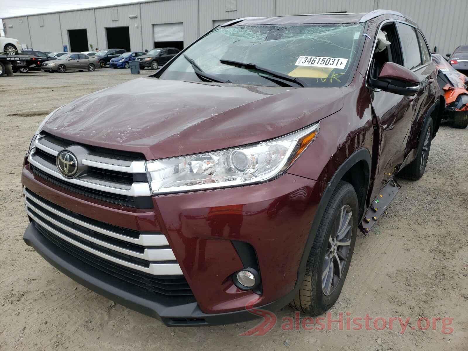 5TDKZRFH3HS223285 2017 TOYOTA HIGHLANDER