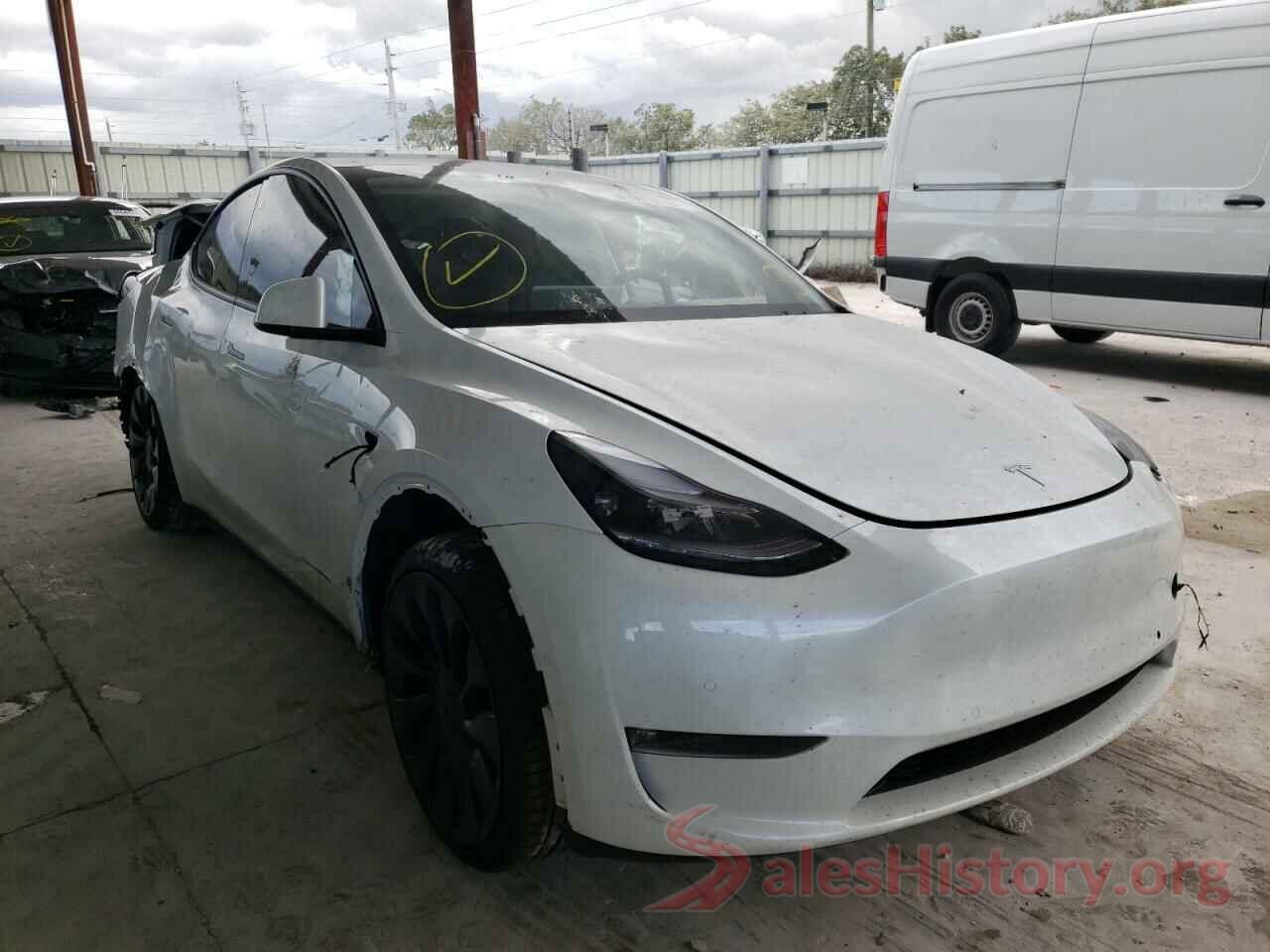 5YJYGDEFXMF267463 2021 TESLA MODEL Y