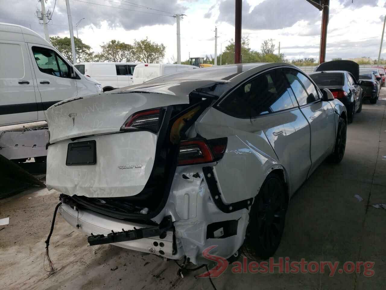 5YJYGDEFXMF267463 2021 TESLA MODEL Y