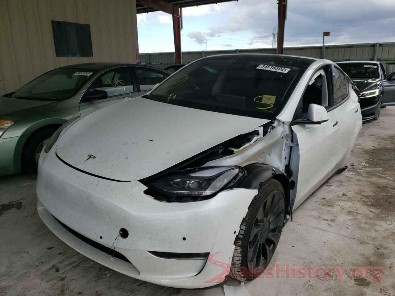 5YJYGDEFXMF267463 2021 TESLA MODEL Y