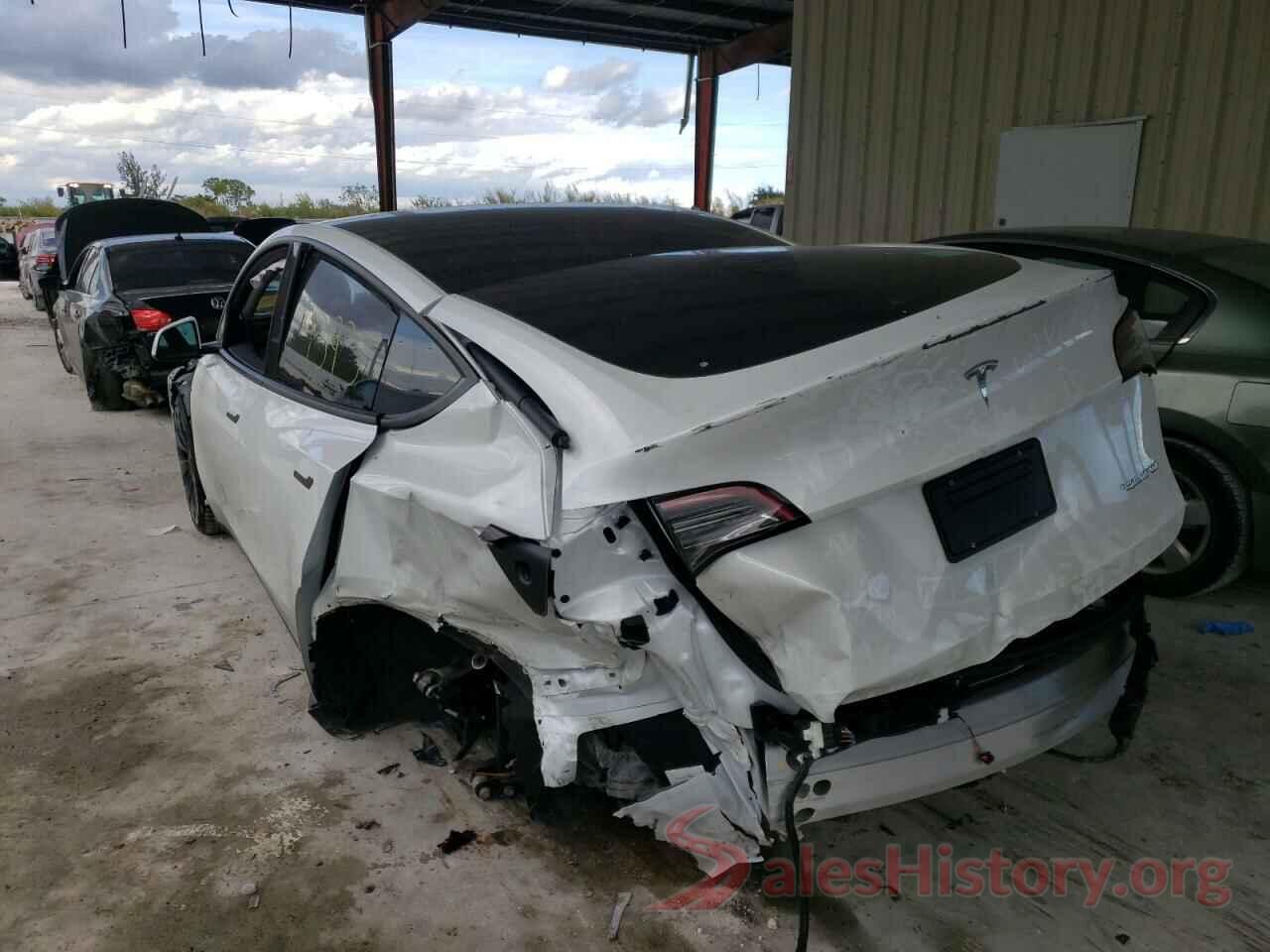 5YJYGDEFXMF267463 2021 TESLA MODEL Y