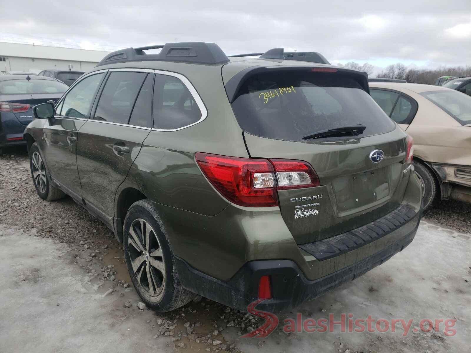 4S4BSANC1K3258603 2019 SUBARU OUTBACK