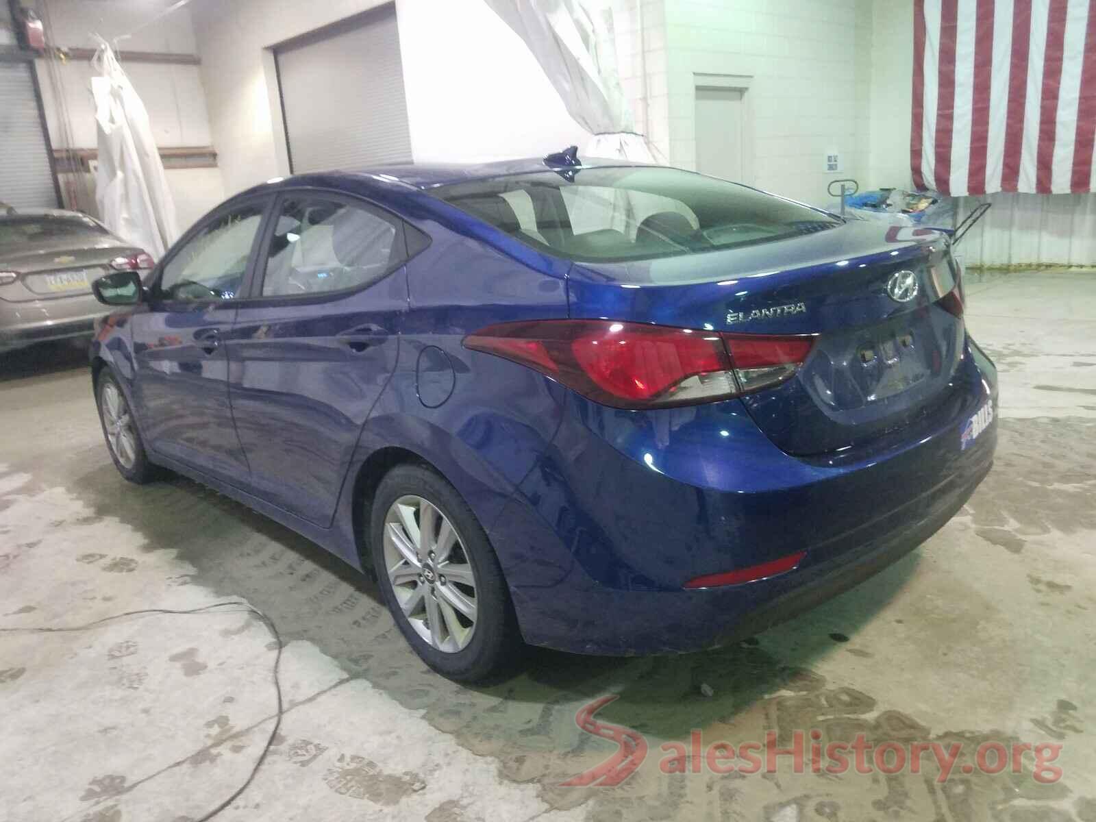 5NPDH4AE4GH688948 2016 HYUNDAI ELANTRA