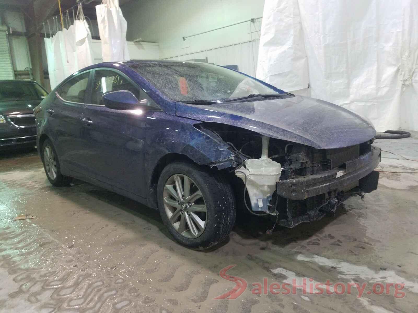 5NPDH4AE4GH688948 2016 HYUNDAI ELANTRA