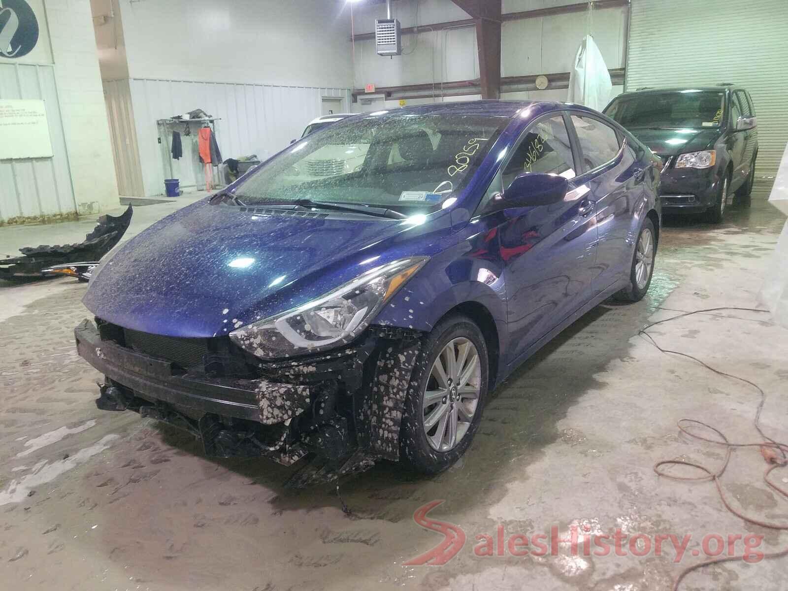 5NPDH4AE4GH688948 2016 HYUNDAI ELANTRA