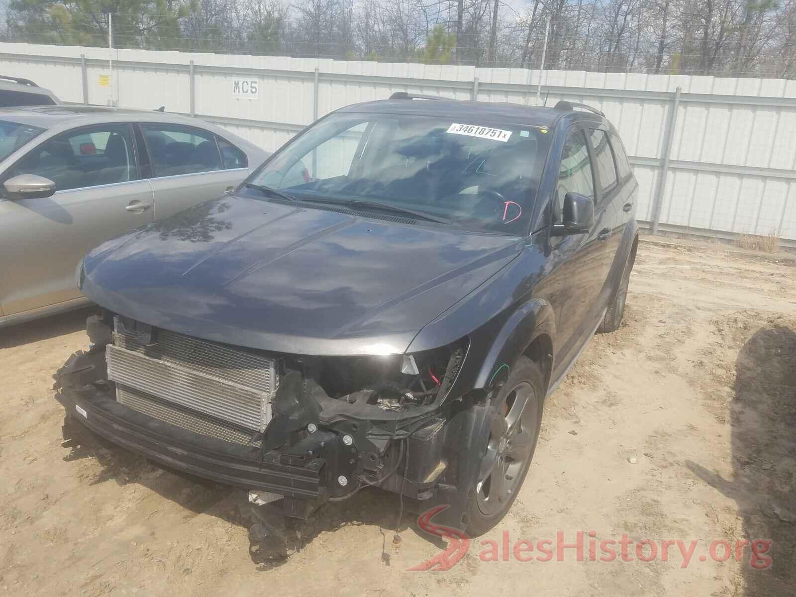 3C4PDCGG9HT542803 2017 DODGE JOURNEY