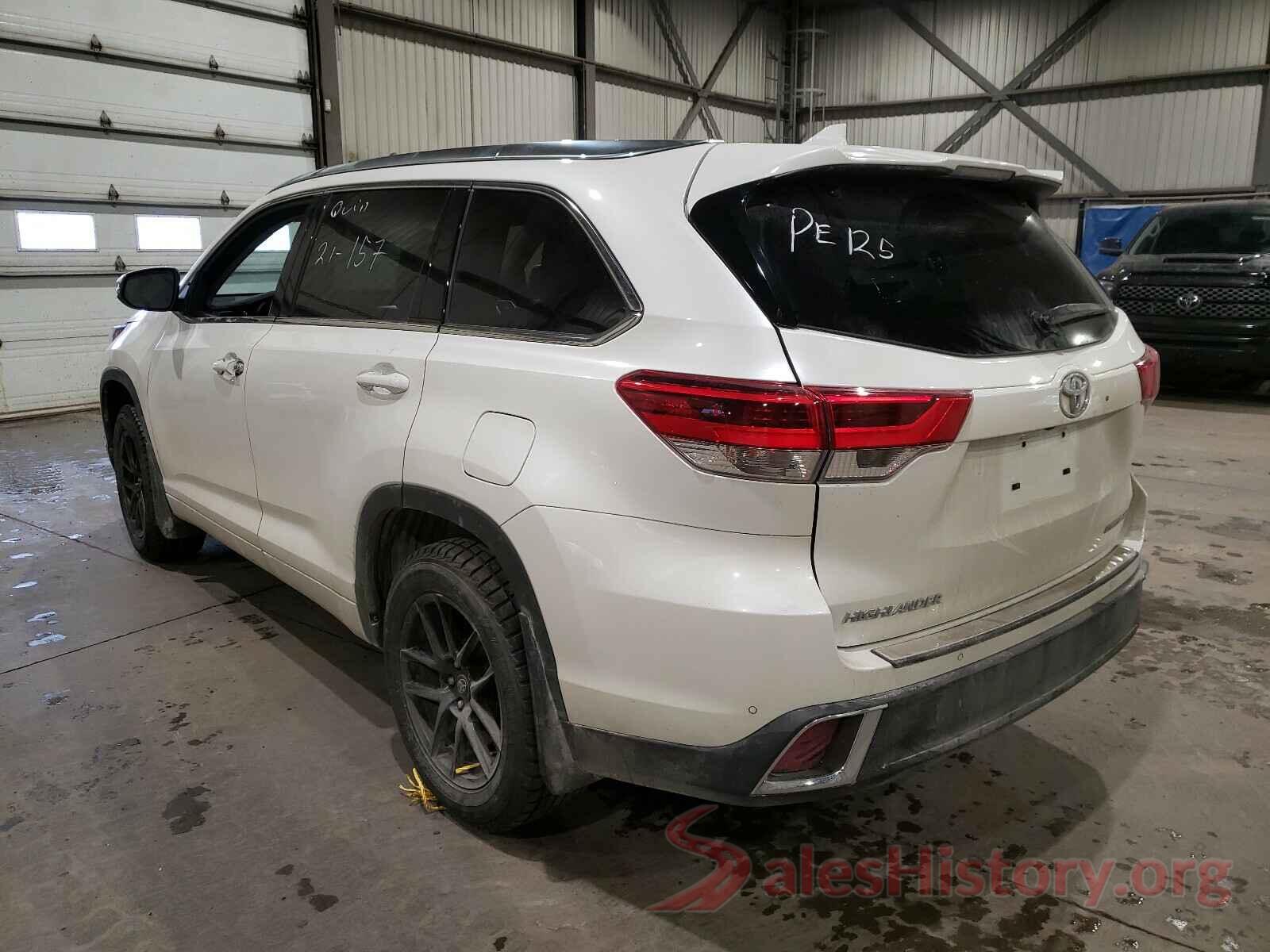 5TDDZRFH2KS940826 2019 TOYOTA HIGHLANDER