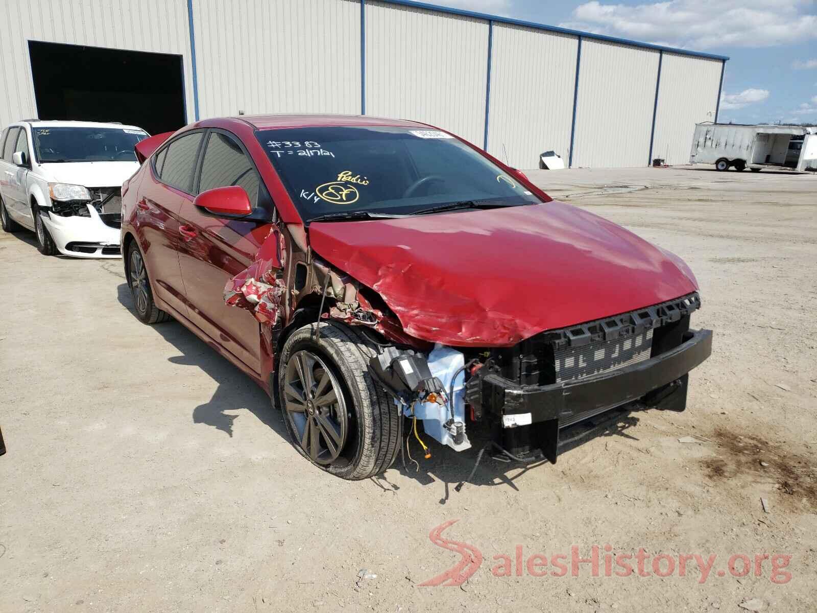 5NPD84LF4JH234308 2018 HYUNDAI ELANTRA