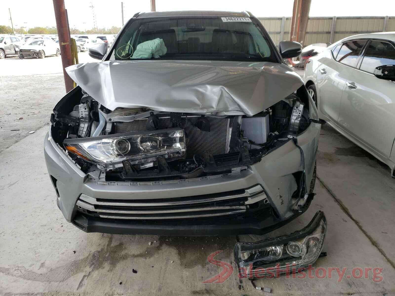 5TDDZRFH7KS983865 2019 TOYOTA HIGHLANDER