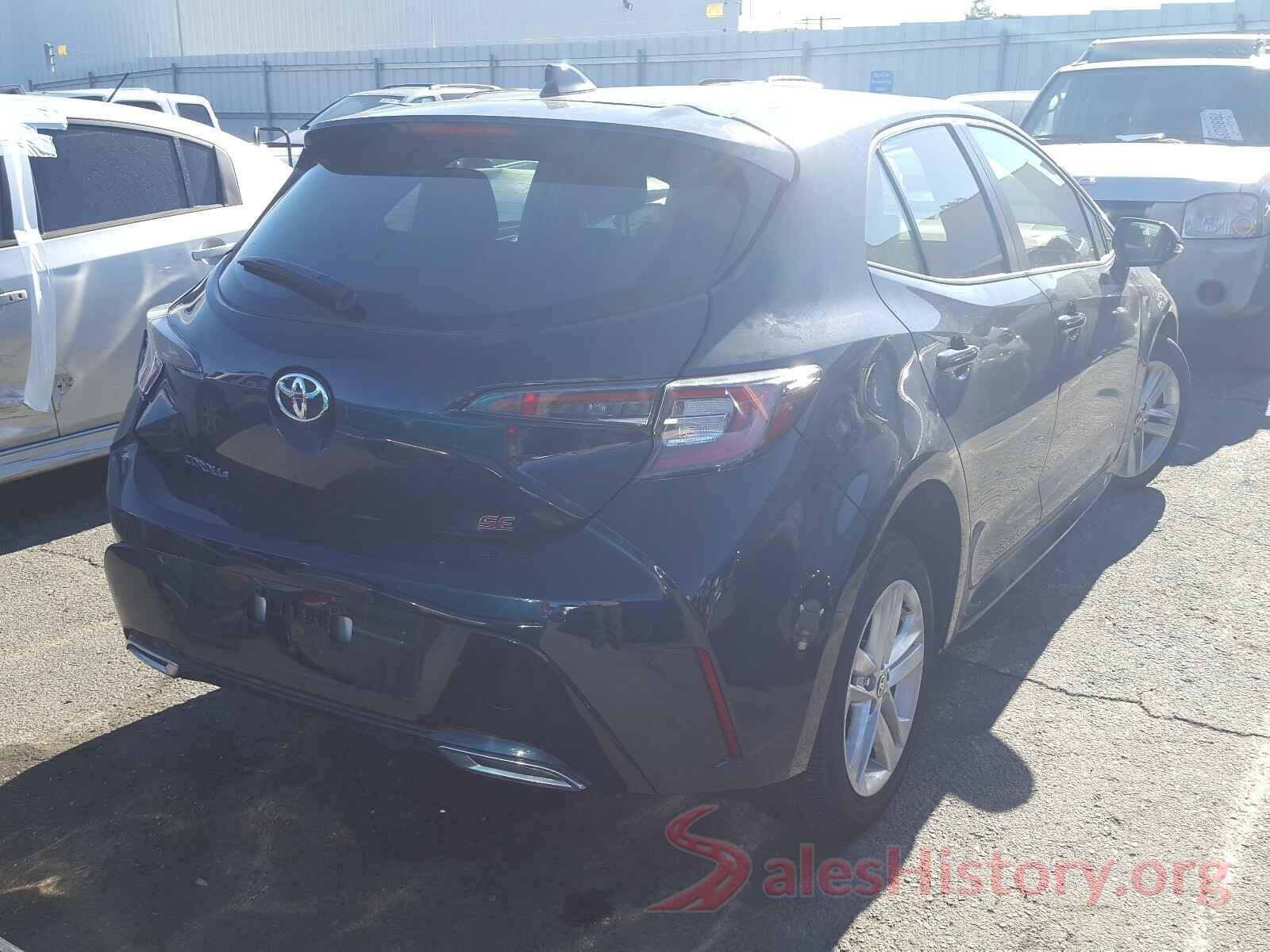 JTND4RBE9L3081307 2020 TOYOTA COROLLA