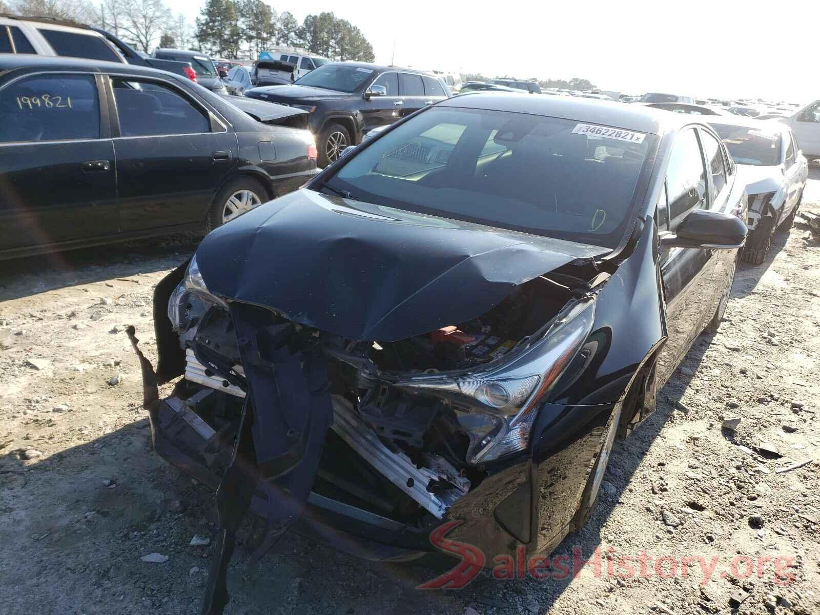 JTDKBRFU6H3032429 2017 TOYOTA PRIUS