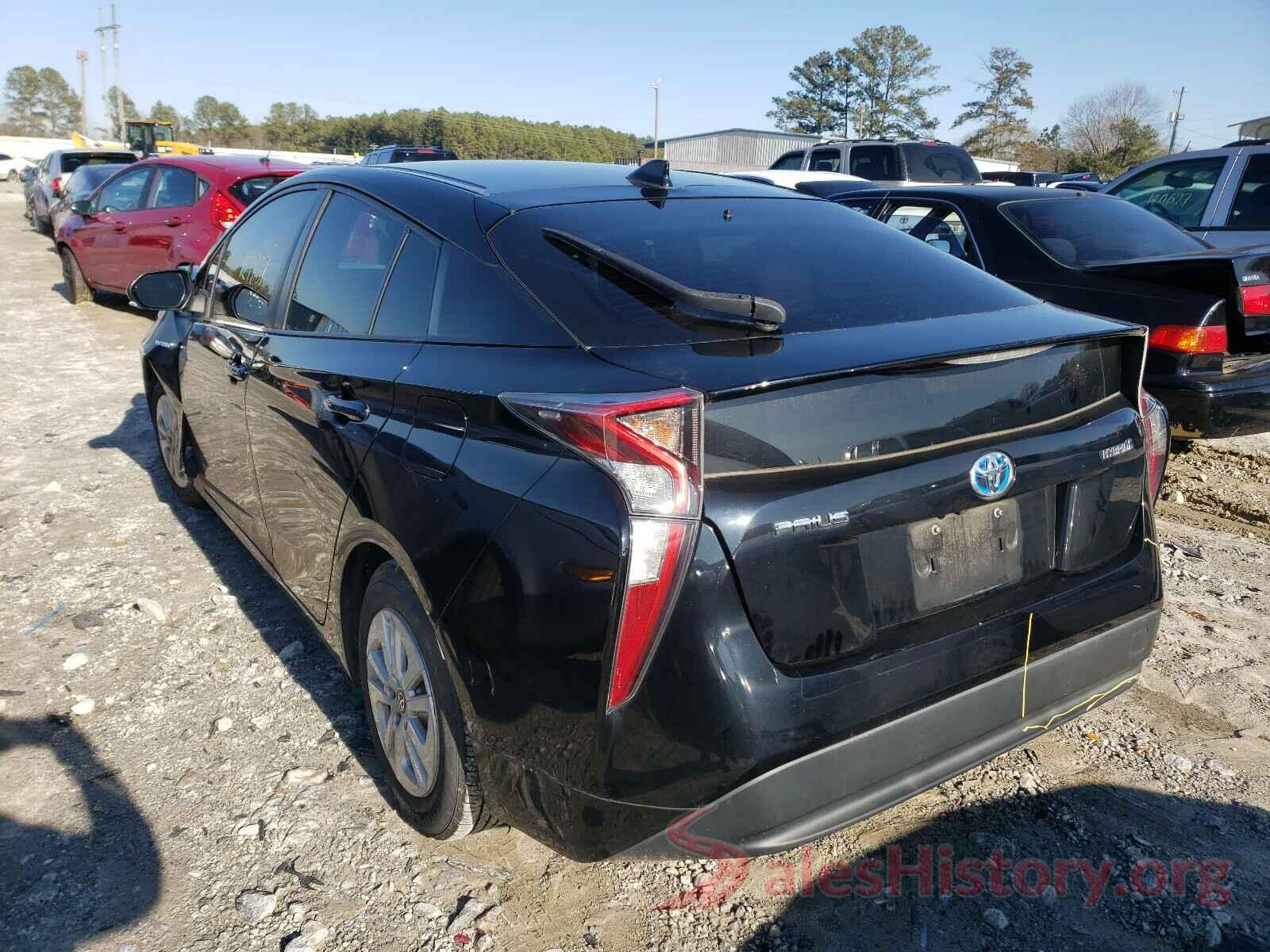 JTDKBRFU6H3032429 2017 TOYOTA PRIUS