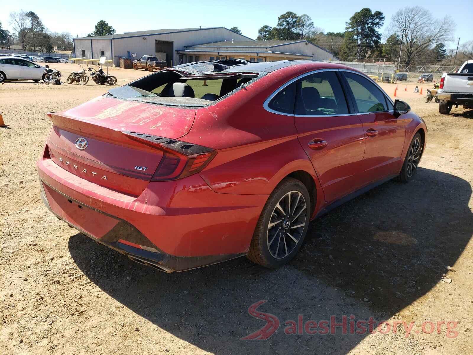 5NPEJ4J27LH038603 2020 HYUNDAI SONATA