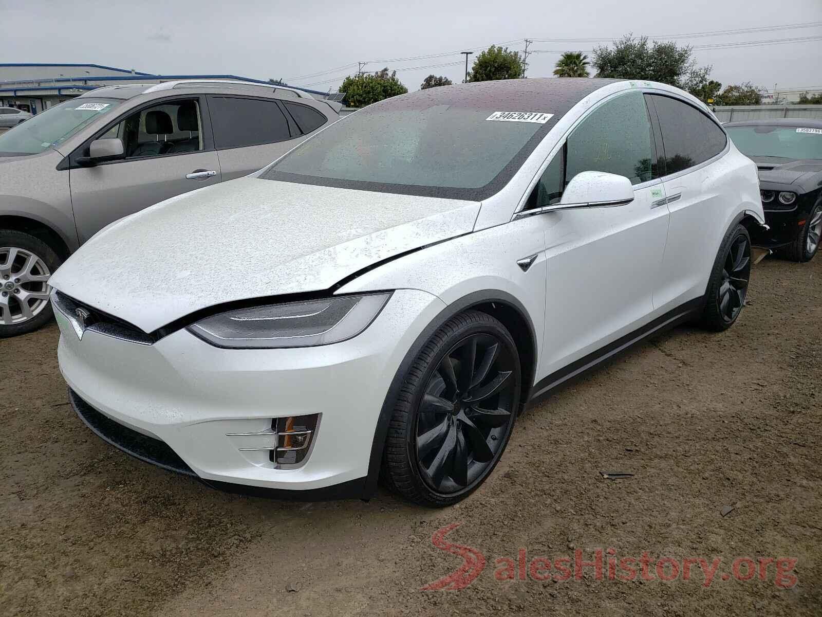 5YJXCAE22MF324032 2021 TESLA MODEL X