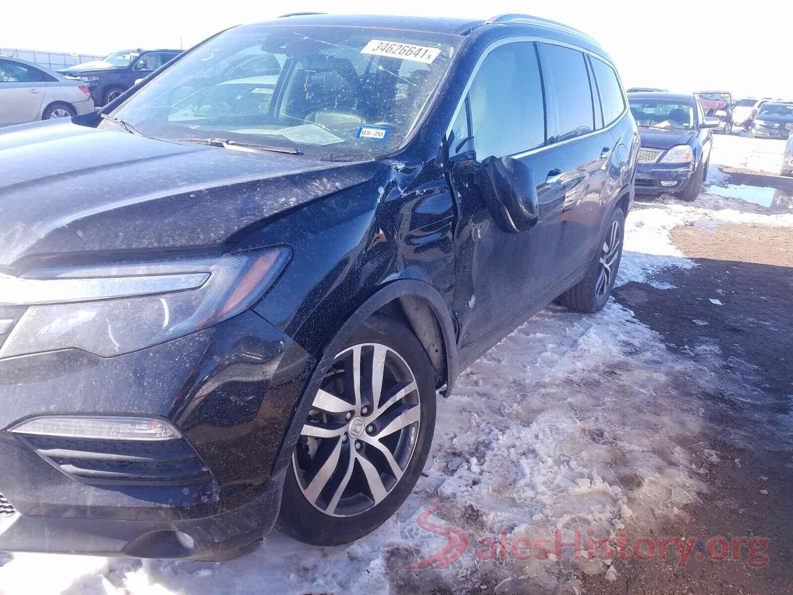 5FNYF6H08GB094133 2016 HONDA PILOT