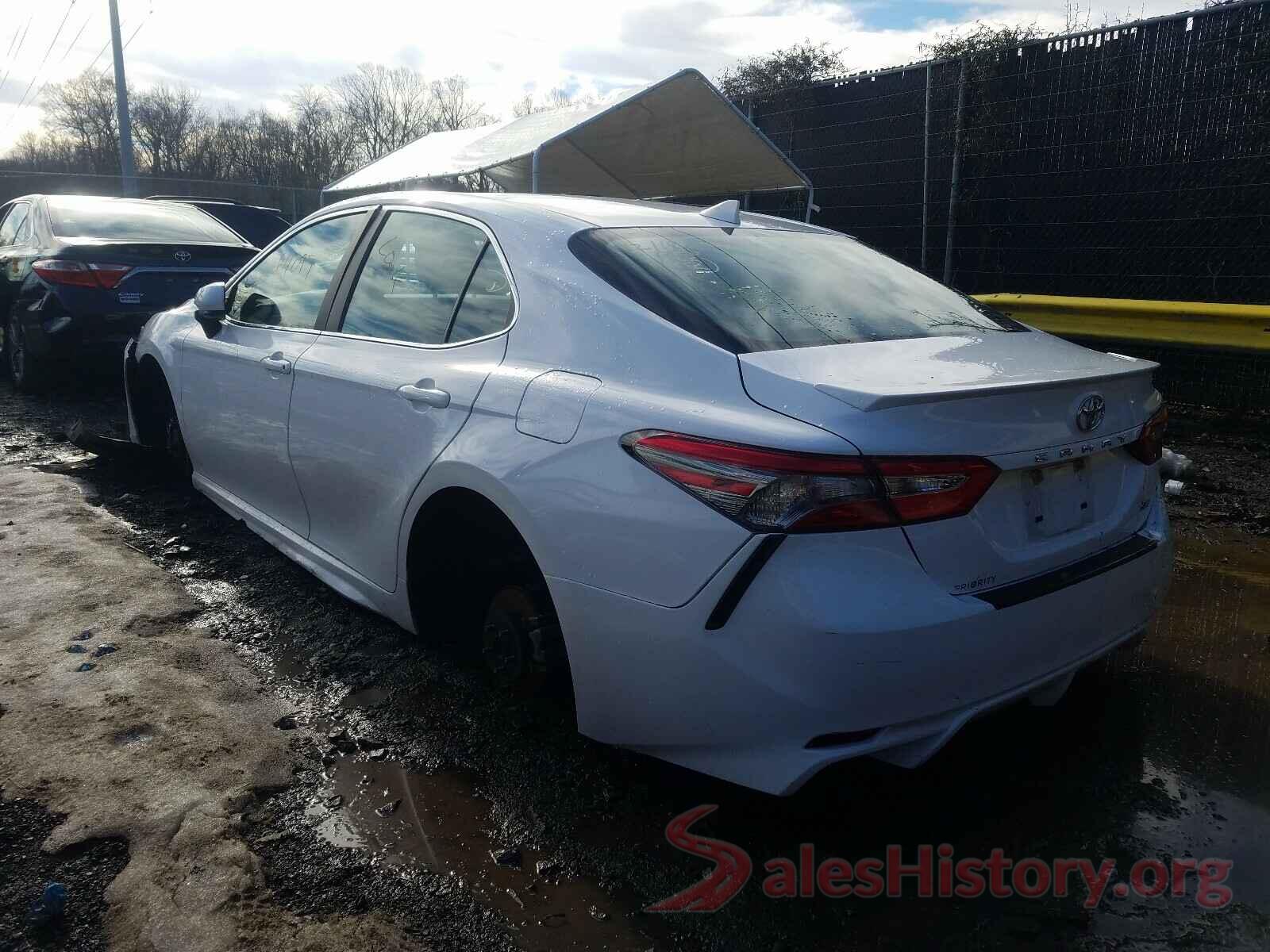 4T1B11HK7KU753078 2019 TOYOTA CAMRY