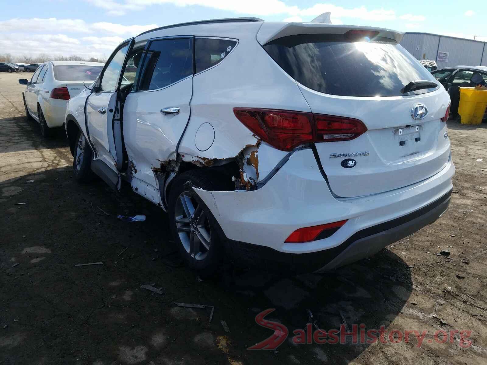 5NMZUDLB7JH101862 2018 HYUNDAI SANTA FE