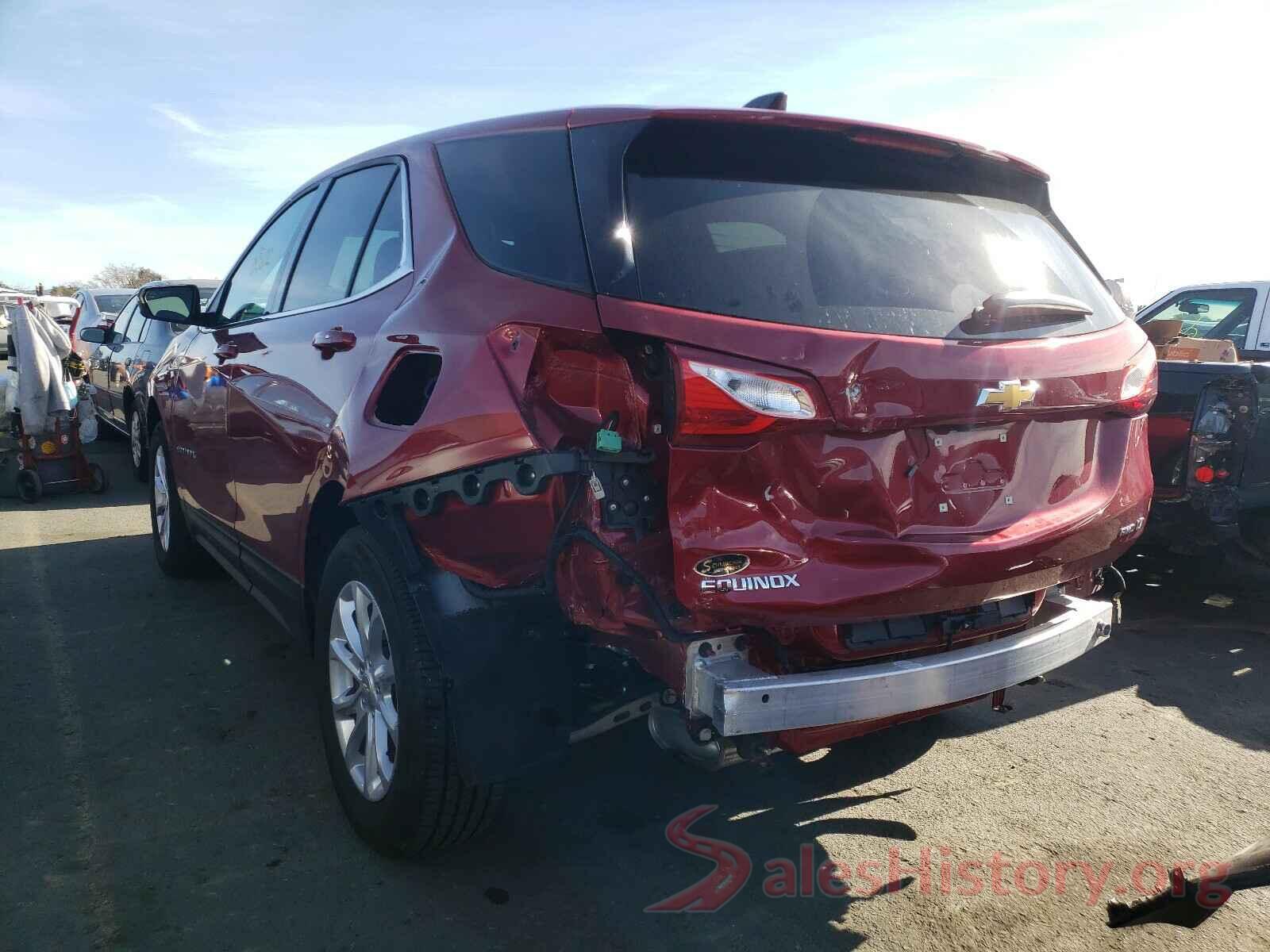 3GNAXUEVXKS671853 2019 CHEVROLET EQUINOX