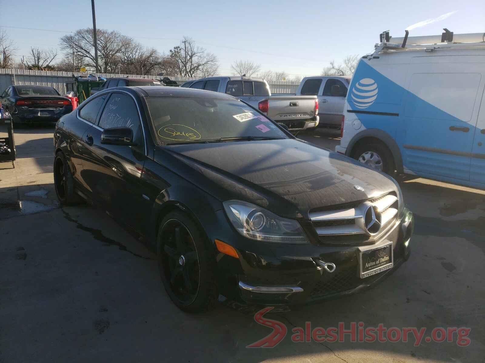 WDDGJ4HB7CF730858 2012 MERCEDES-BENZ C CLASS