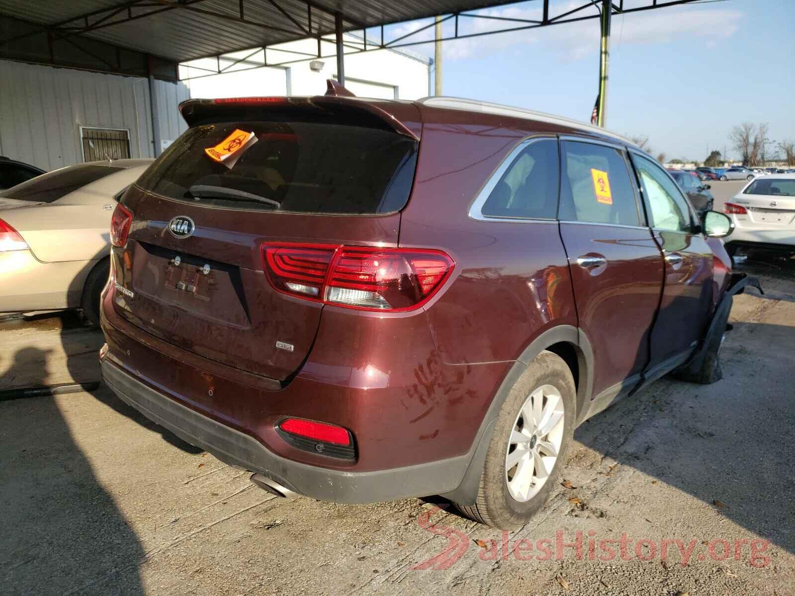 5XYPGDA34KG530141 2019 KIA SORENTO