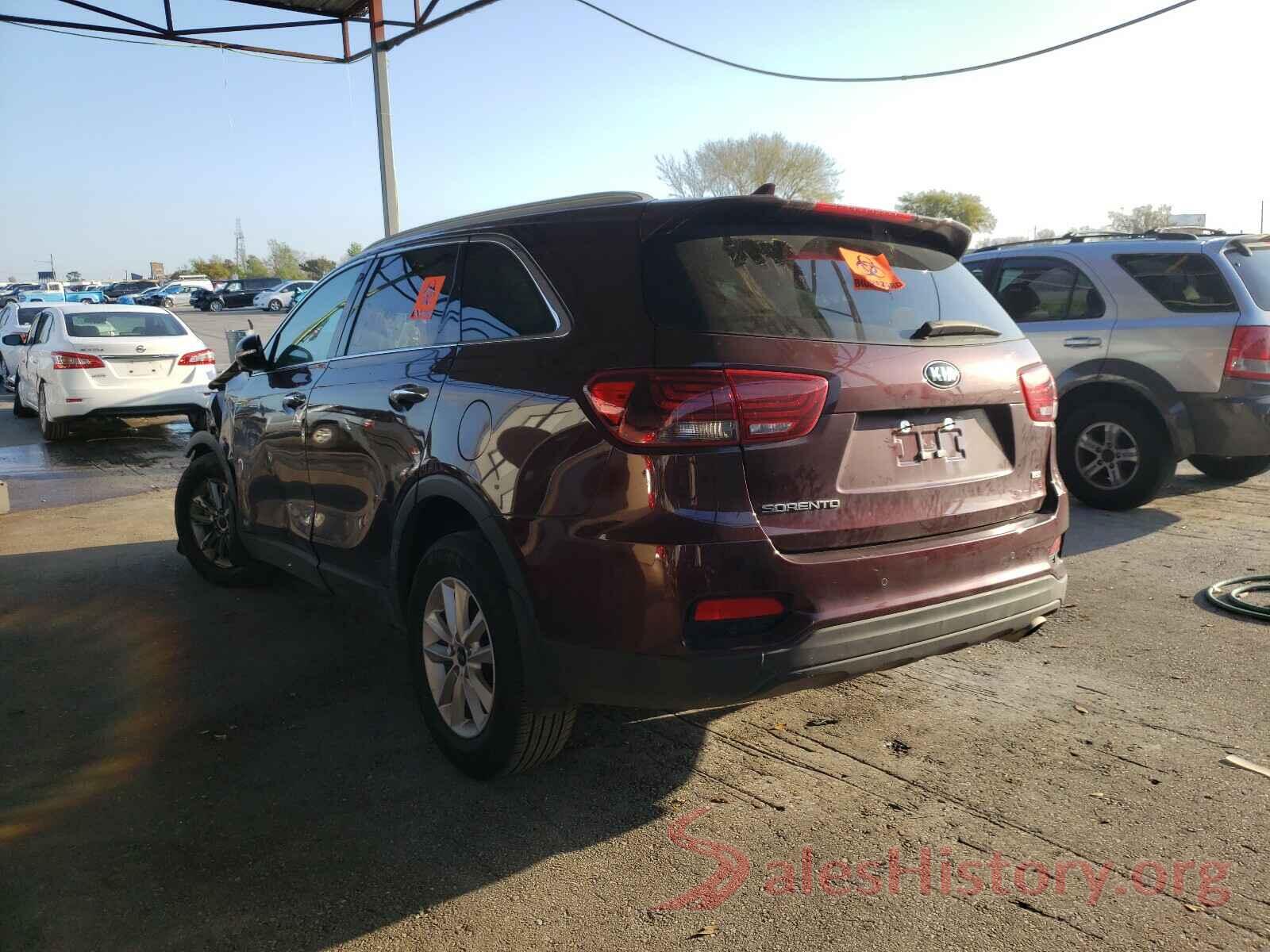 5XYPGDA34KG530141 2019 KIA SORENTO