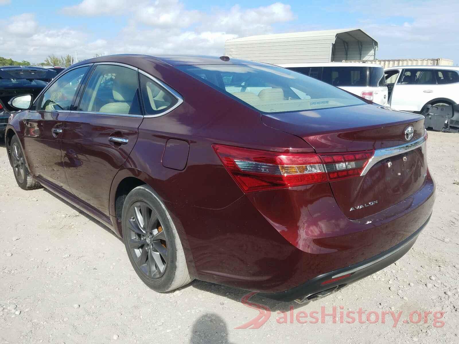 4T1BK1EB0GU196930 2016 TOYOTA AVALON