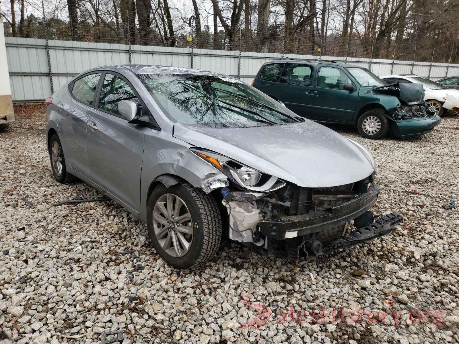 5NPDH4AE8GH790298 2016 HYUNDAI ELANTRA