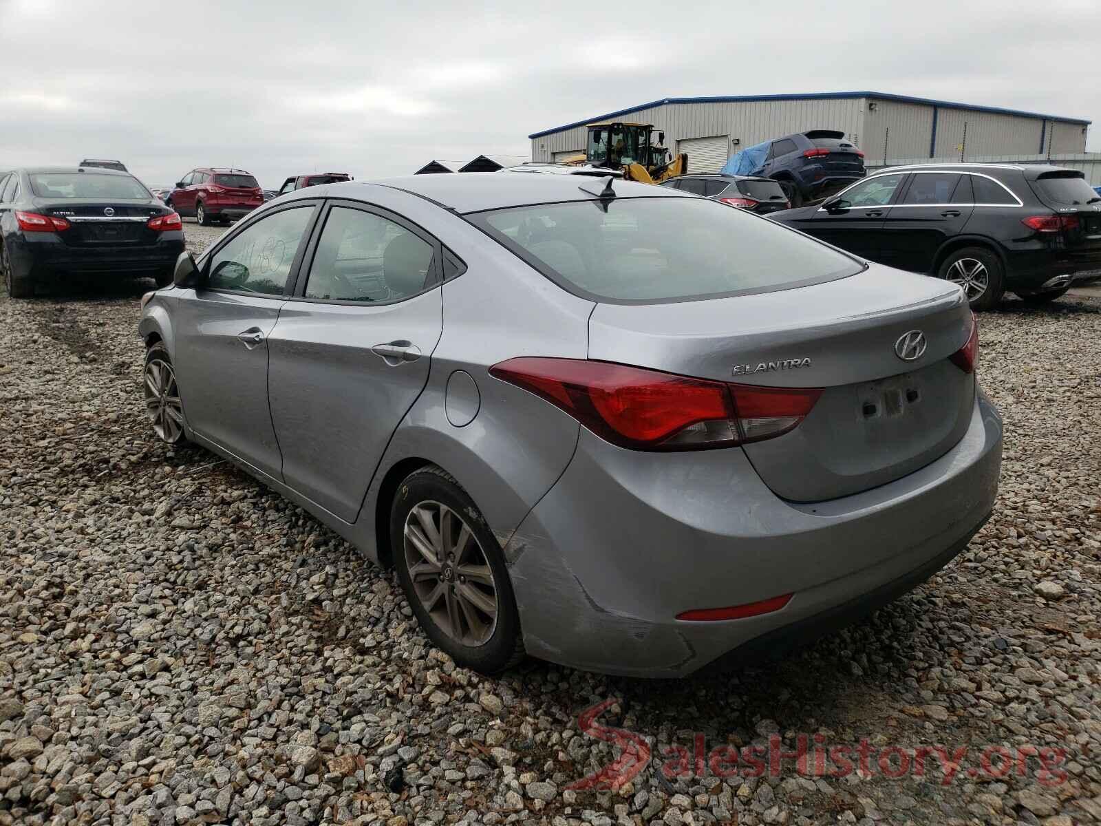 5NPDH4AE8GH790298 2016 HYUNDAI ELANTRA