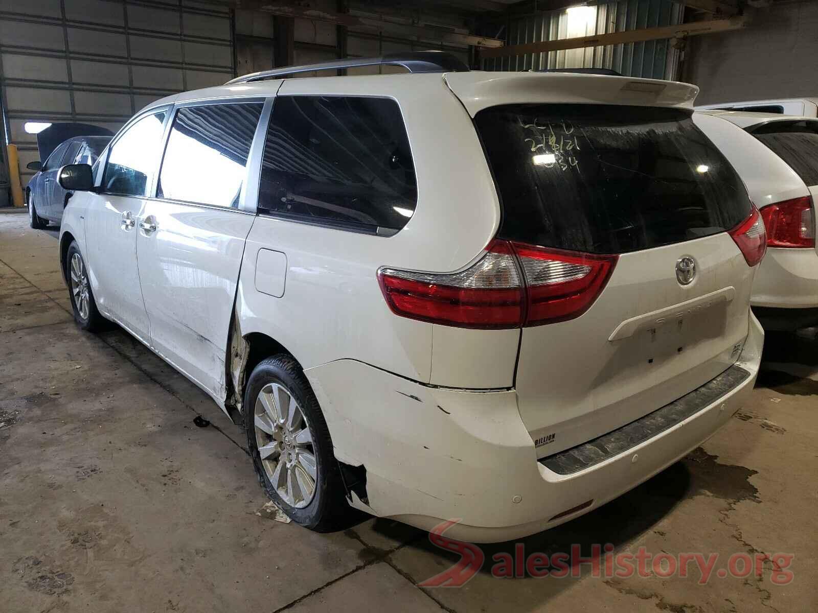 5TDDZ3DC8HS182634 2017 TOYOTA SIENNA