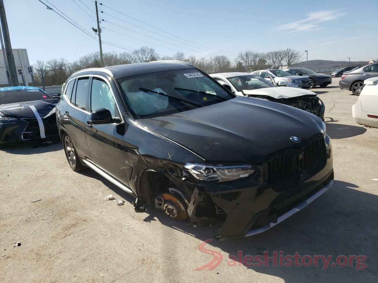 5UX53DP08N9J36873 2022 BMW X3