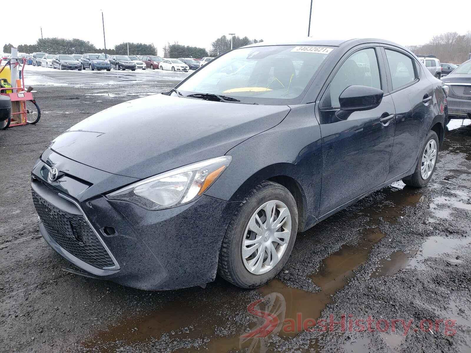 3MYDLBYV2KY524376 2019 TOYOTA YARIS